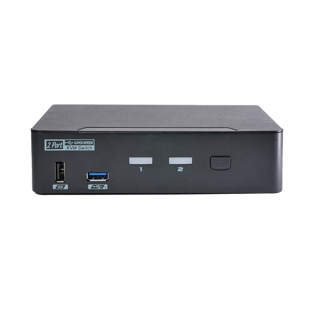 1.4 Display Port KVM Switch - Single Monitor - Two Computer
